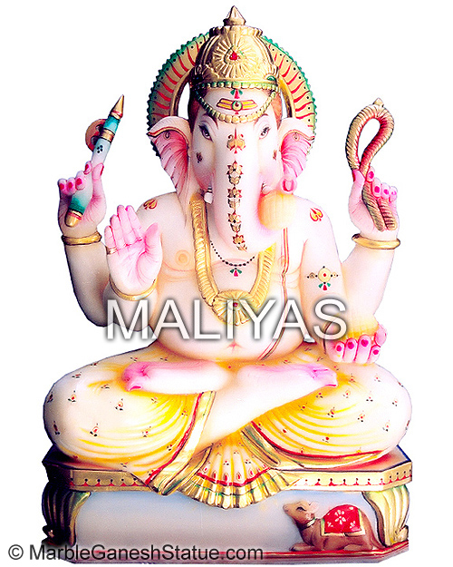 Beautiful Ganesh Murti from Marble