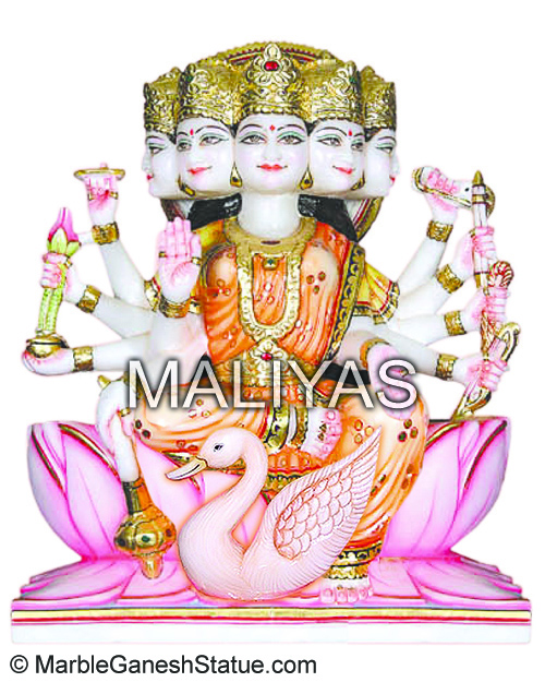 Buy Marble Gayatri Mata Statue