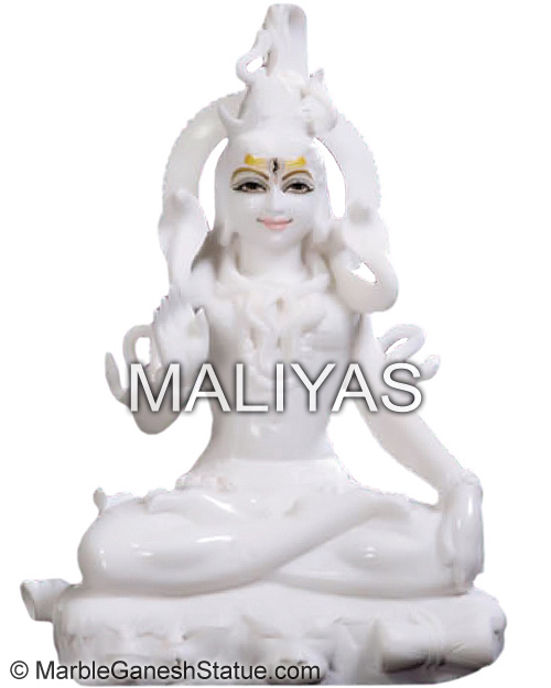 Exclusive Marble Shiva Statue