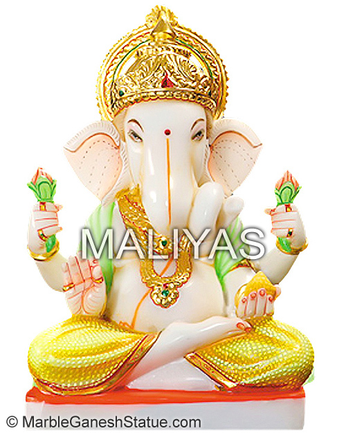 Ganesh Ji Marble Statue