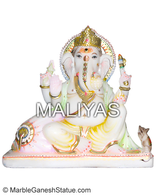 Ganesh Marble Moorti