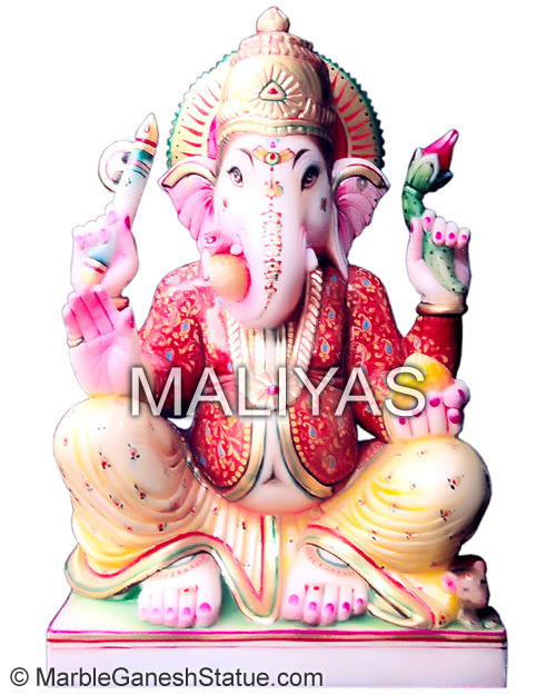 Ganesha Marble Statue