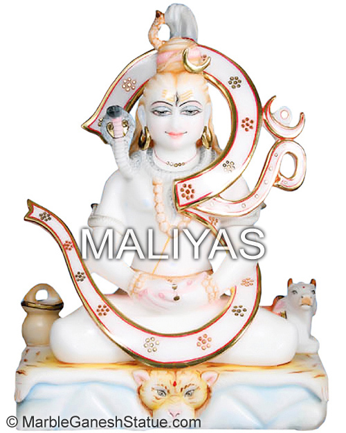 Idol Marble Shiva Statue