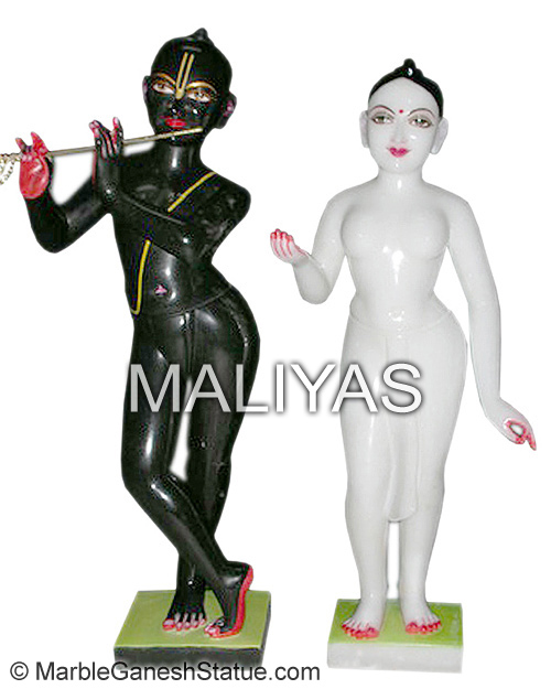 Iskcon deities marble statues