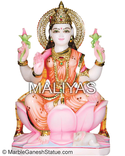 Lakshmi Marble Statue