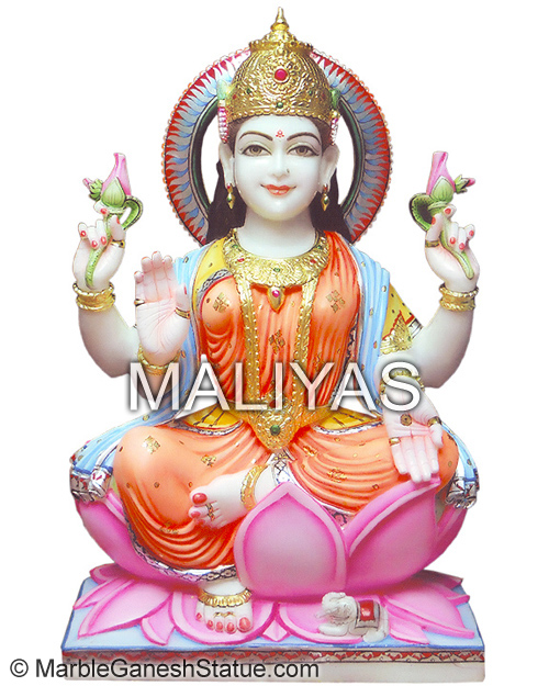 Laxmi Marble Statue