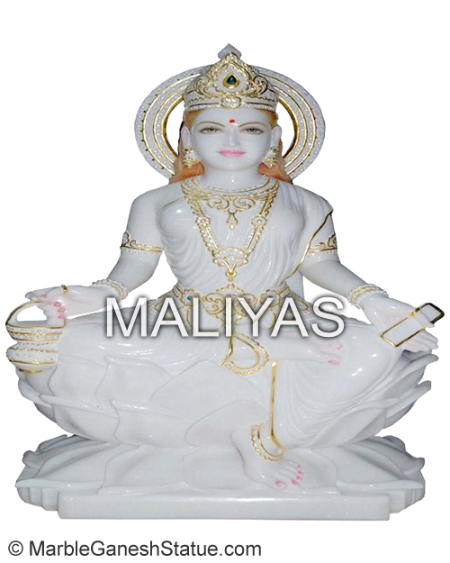 Makrana Marble Gayatri Statue