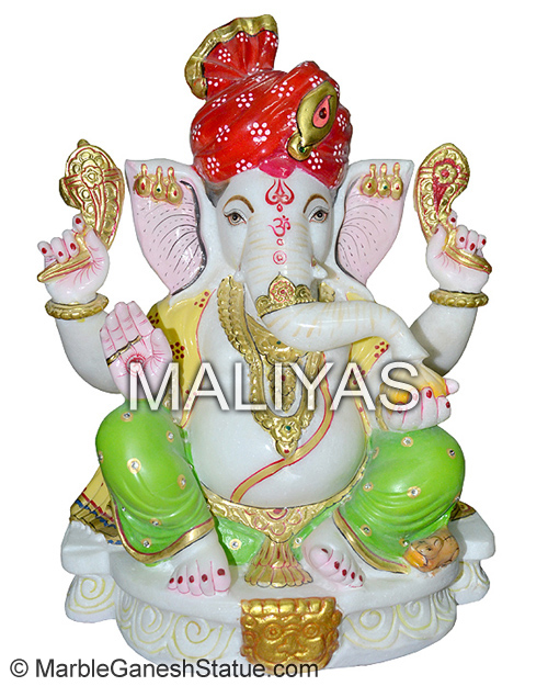 Marble Ganesha Statue