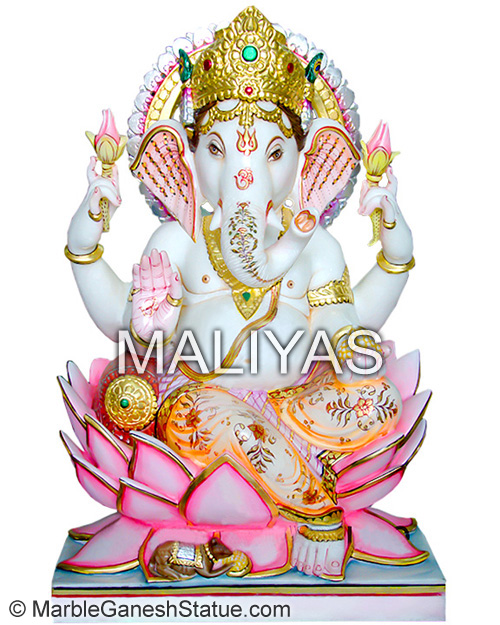 Marble Ganpati Statue