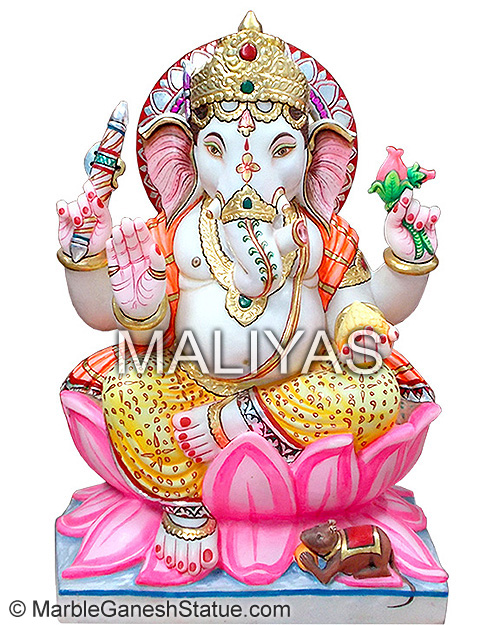 Marble Ganpati Statue