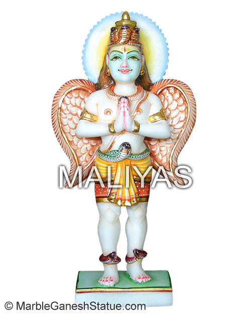 Marble Garuda Ji Murti