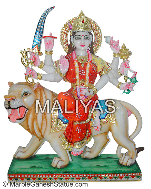 Marble Goddess Durga