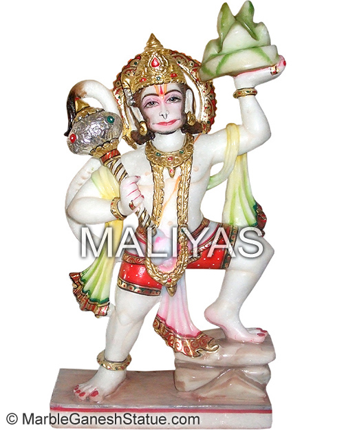 Marble Hanuman God Statue