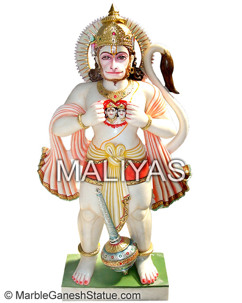 Marble Hanuman Ji Statue