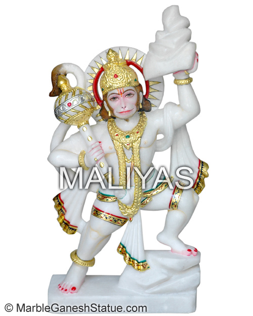 Marble Hanuman Statue