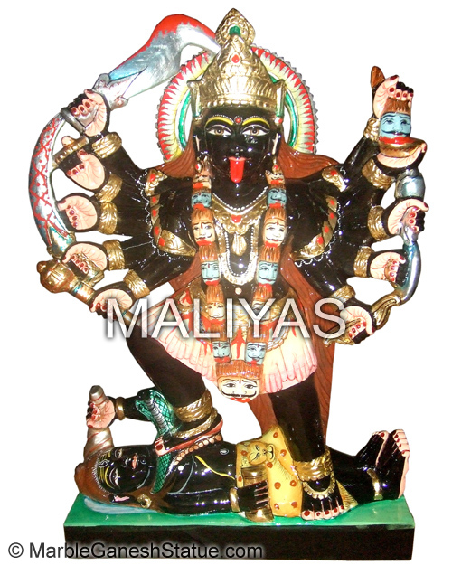 Marble Kali Maa Statue for temple
