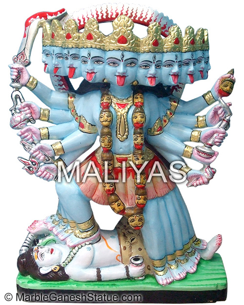 Marble Kali Mata Statue