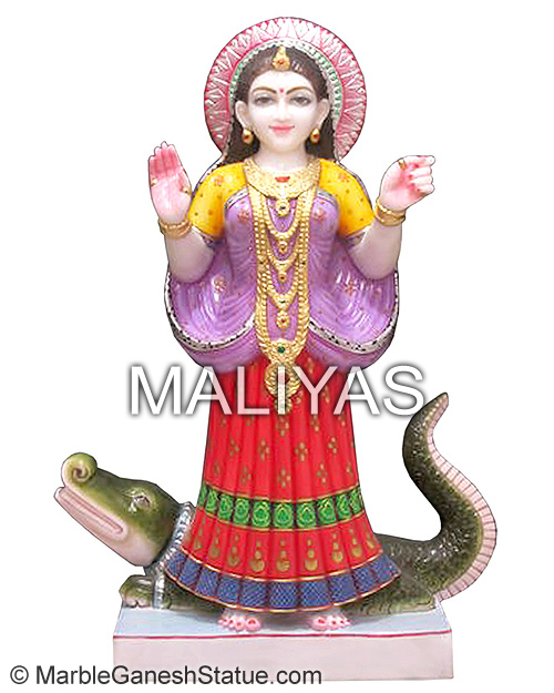 Marble Khodiyar Statue