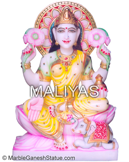 Marble Laxmi Statue