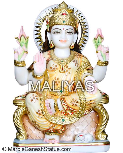 Marble Laxmi Statue