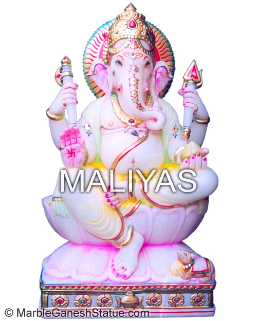 Marble Lord Ganesh Moorti