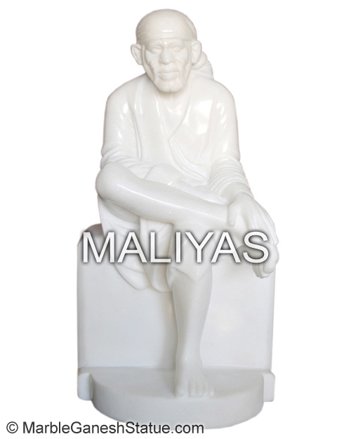 Marble Lord Sai Baba Statue