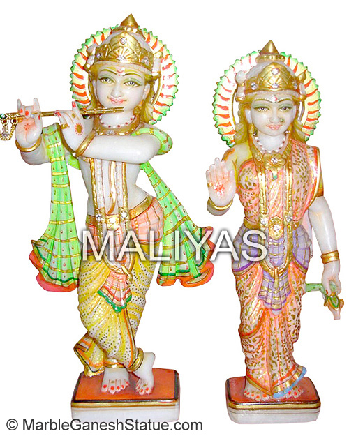 Marble Radha Krishna Idols