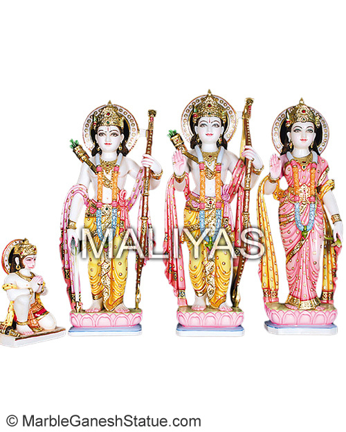 Marble Ram Darbar Statues