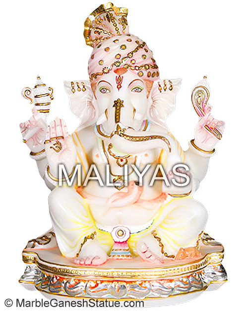 Marble Statue Ganesh Ji