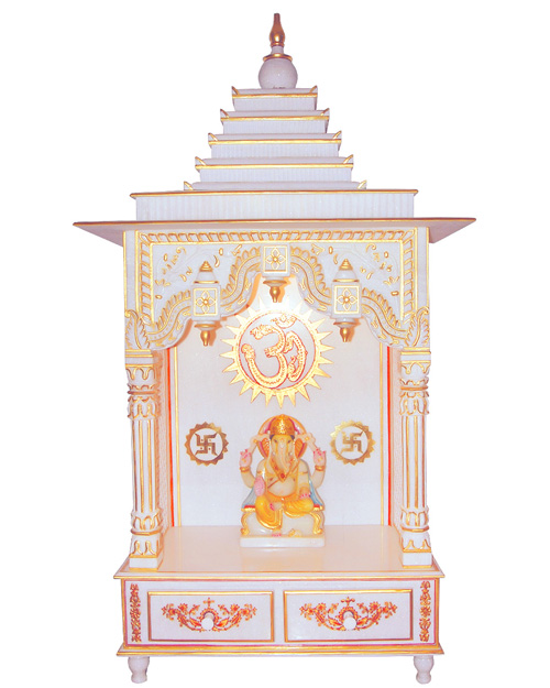 Marble Temple Home Decoration