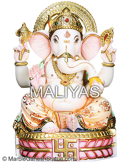 Stone Ganesh ji Marble Statue